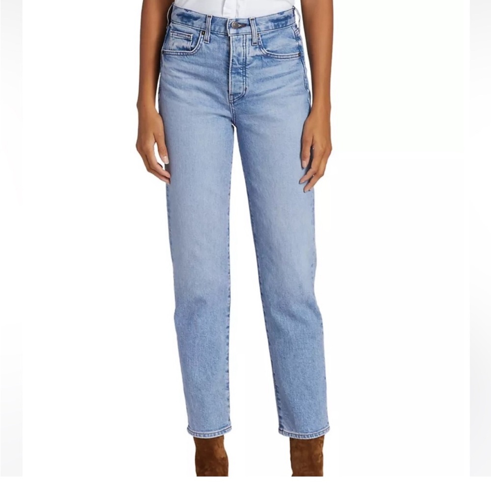 Veronica Beard Ryleigh Slim Straight high rise Jeans